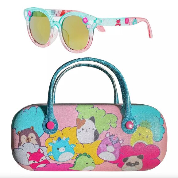 Squishmallow Characters Sunglasses with Hard Case for Girls - Picture 2 of 4